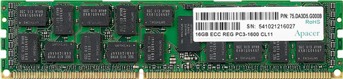  Apacer 16GB DDR3-1600 ECC RDIMM 