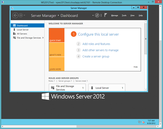 Как открыть службы в windows server 2012