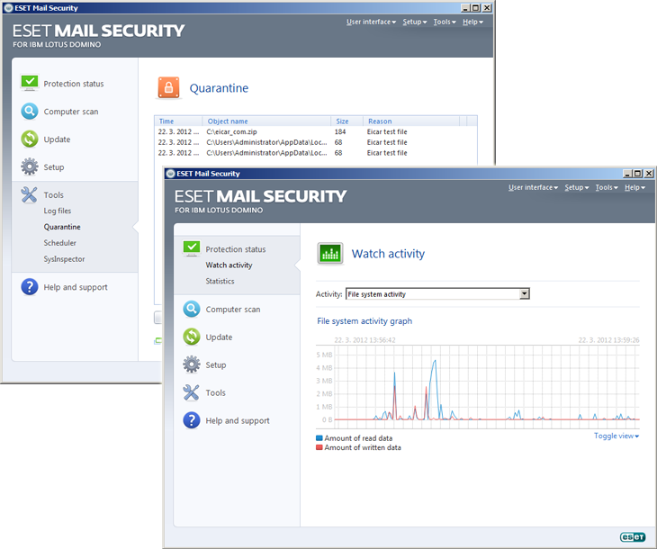  Релиз новой версии ESET Mail Security для IBM Lotus Domino 