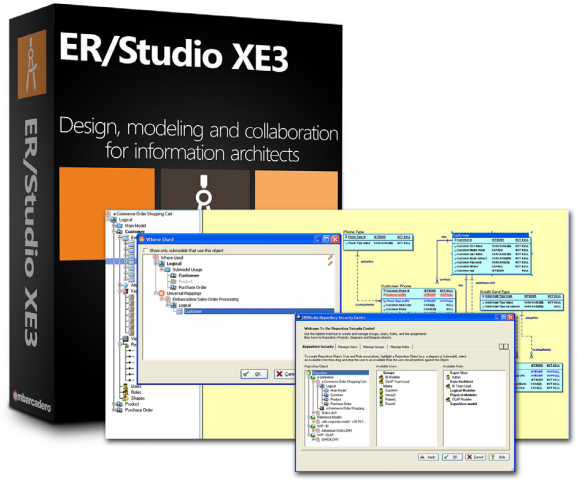 Embarcadero представила решение ER/Studio XE3 для управления корпоративными данными