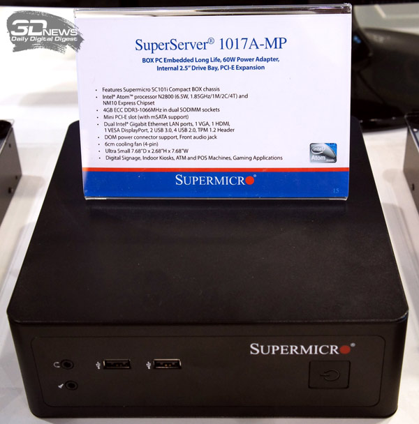  По следам CeBIT 2013: новинки со стенда SuperMicro 