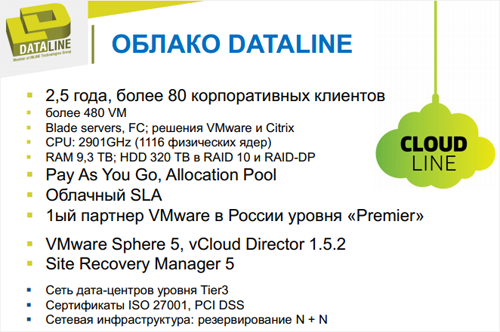 DataLine сфокусируется на расширении облачной инфраструктуры