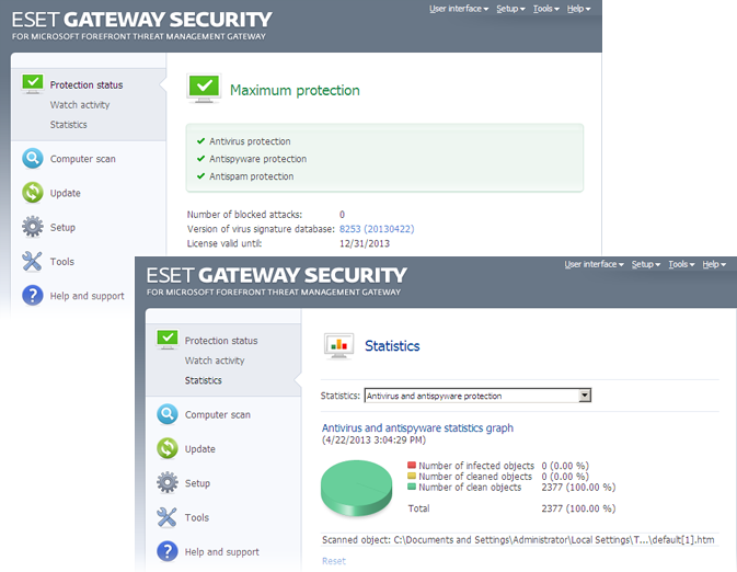 Представлен релиз-кандидат ESET Gateway Security for Microsoft Forefront TMG