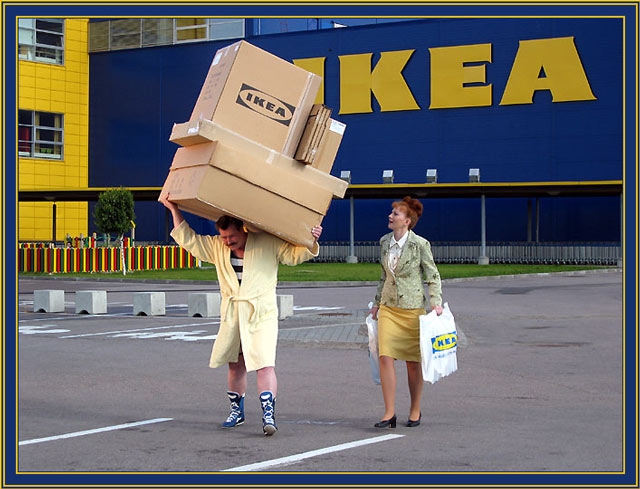 Оптимизация упаковки упрощает логистику и транспортировку. Фото IKEA.