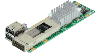 Модуль AOC-CIBF-m1 поддерживает Infiniband FDR