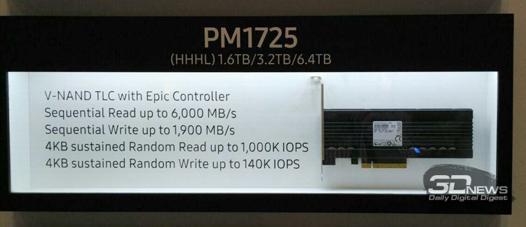SSD Samsung на ISC 2016