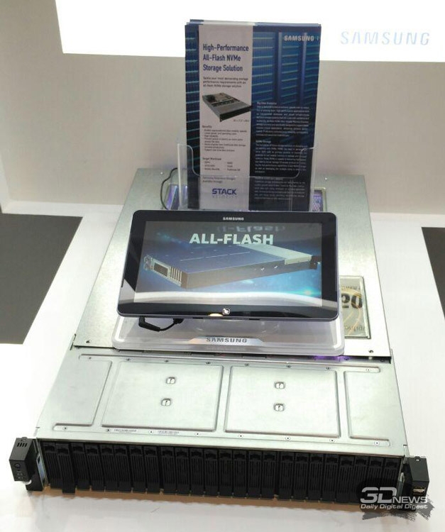 SSD Samsung на ISC 2016