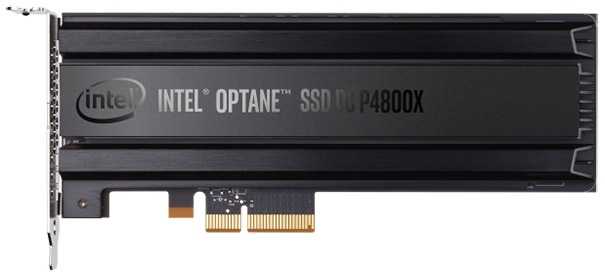 Intel optane dc p4800x обзор